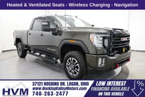 Green 2022 GMC Sierra 2500HD AT4 for sale in Logan, OH