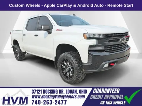White 2022 Chevrolet Silverado 1500 LTD LT Trail Boss for sale in Logan, OH