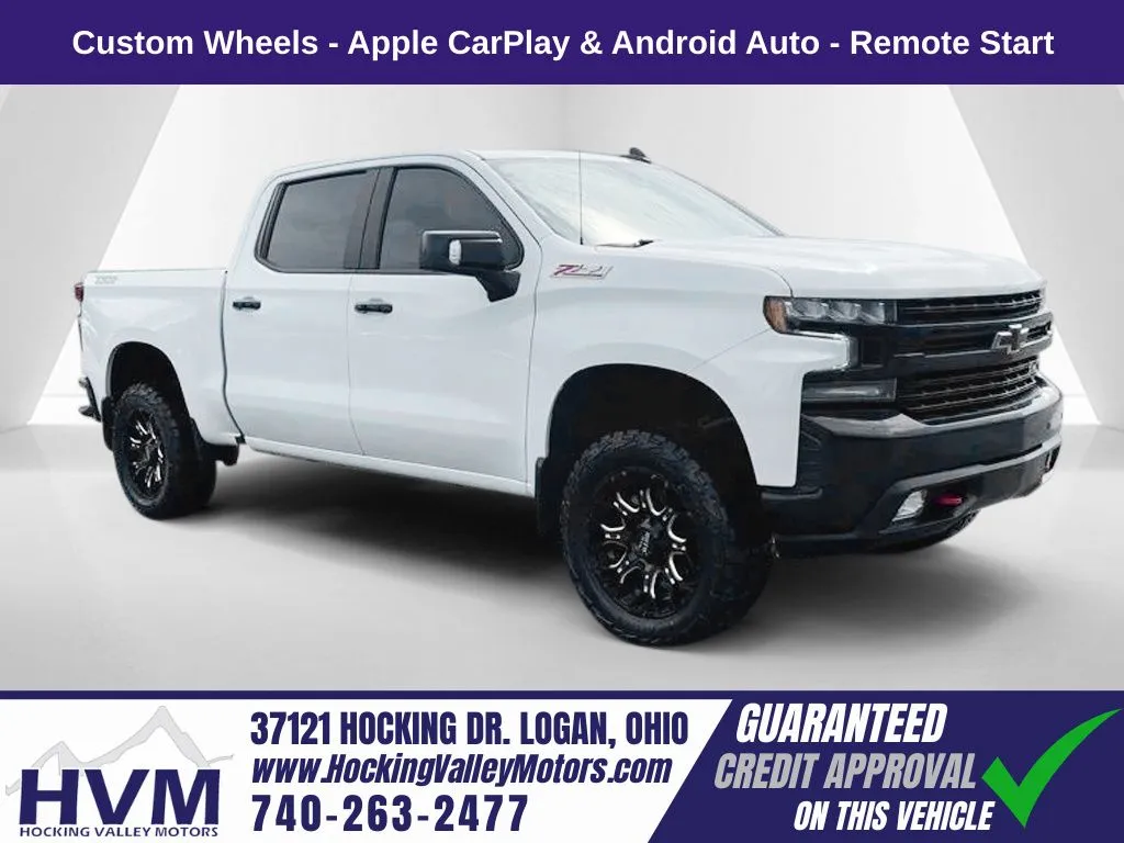 White 2022 Chevrolet Silverado 1500 LTD LT Trail Boss for sale in Logan, OH