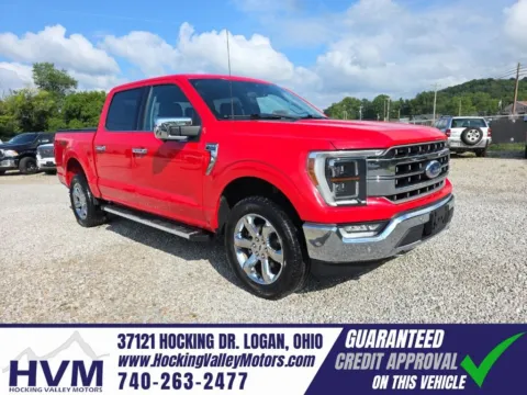 Red 2022 Ford F-150 Lariat for sale in Logan, OH