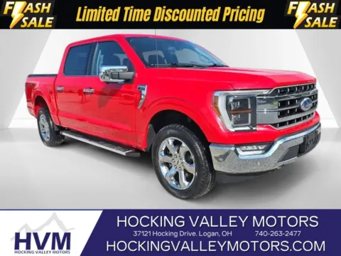 Red 2022 Ford F-150 Lariat for sale in Logan, OH