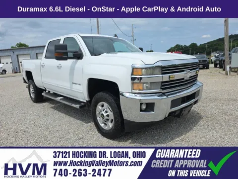 White 2016 Chevrolet Silverado 2500HD LT for sale in Logan, OH