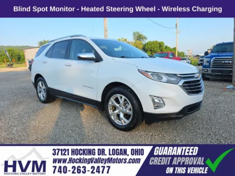 White 2021 Chevrolet Equinox Premier for sale in Logan, OH