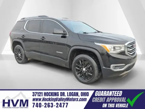 Black 2019 GMC Acadia SLT-1 for sale in Logan, OH