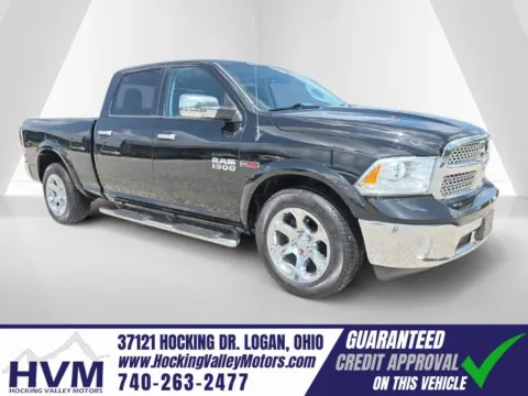 Black 2015 Ram 1500 Laramie for sale in Logan, OH
