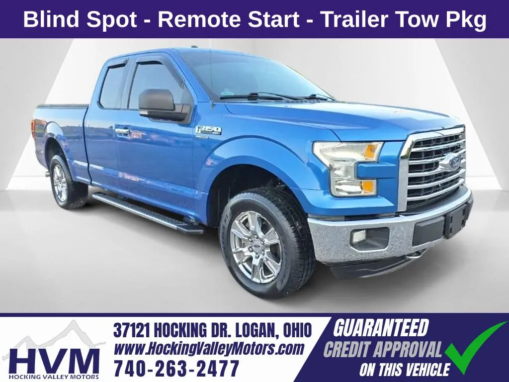Blue 2016 Ford F-150 XLT for sale in Logan, OH