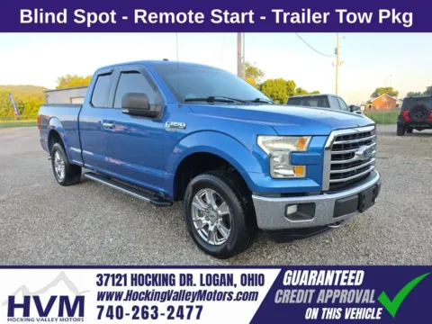 Blue 2016 Ford F-150 XLT for sale in Logan, OH