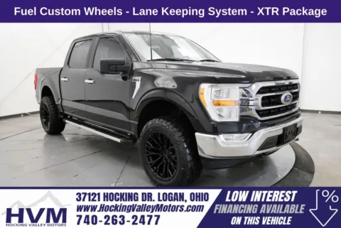 Black 2022 Ford F-150 XLT for sale in Logan, OH