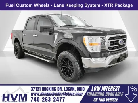 Black 2022 Ford F-150 XLT for sale in Logan, OH