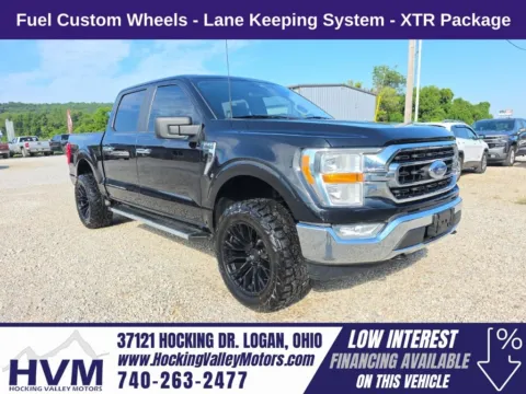 Black 2022 Ford F-150 XLT for sale in Logan, OH
