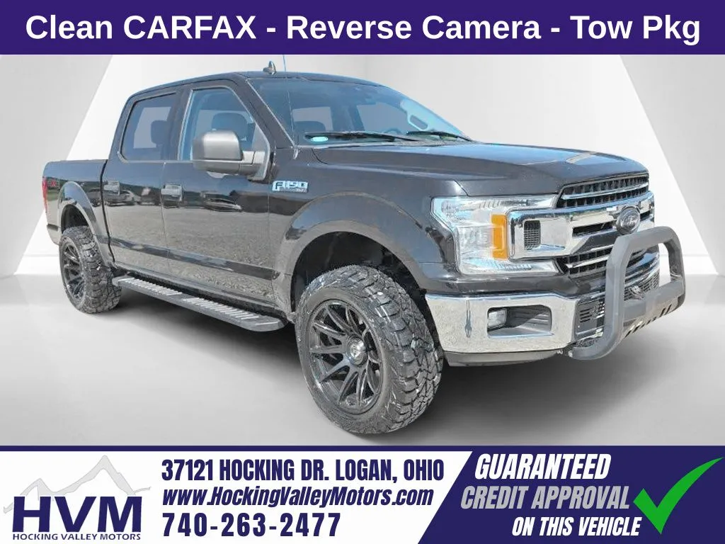Black 2019 Ford F-150 XLT for sale in Logan, OH