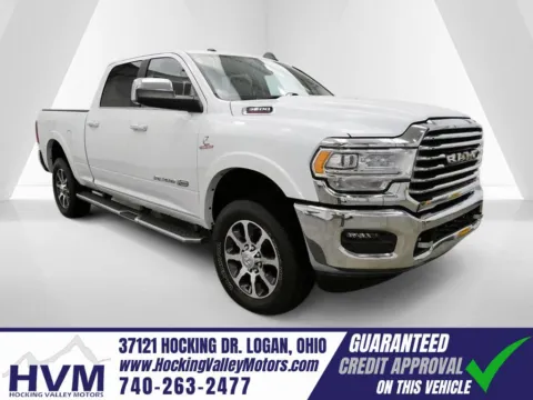 White 2022 Ram 3500 Limited Longhorn for sale in Logan, OH