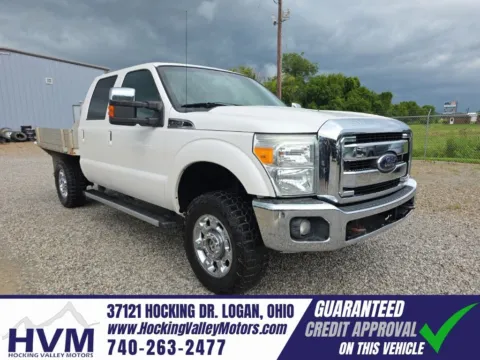 White 2012 Ford F-350SD Lariat for sale in Logan, OH