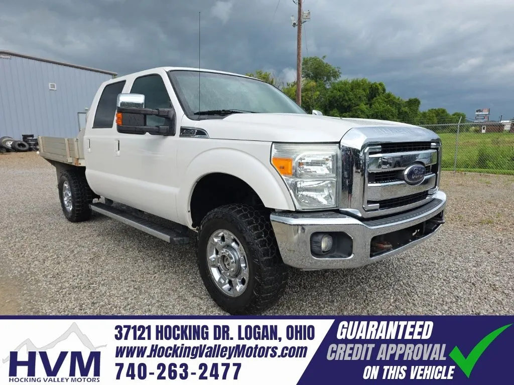 White 2012 Ford F-350SD Lariat for sale in Logan, OH
