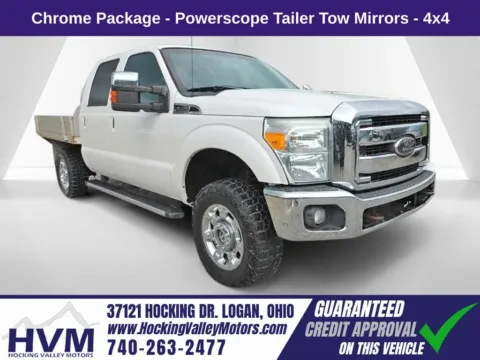 White 2012 Ford F-350SD Lariat for sale in Logan, OH