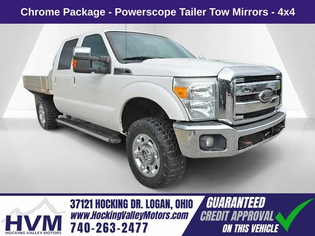 White 2012 Ford F-350SD Lariat for sale in Logan, OH
