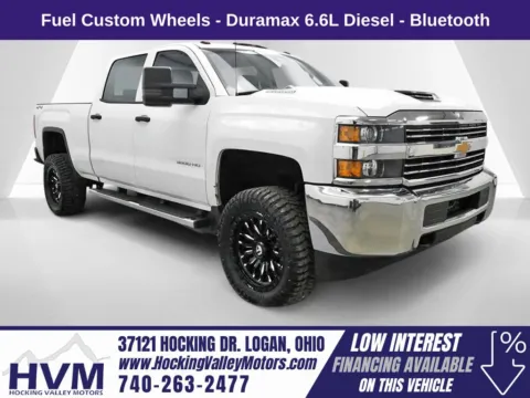 White 2018 Chevrolet Silverado 3500HD Work Truck for sale in Logan, OH