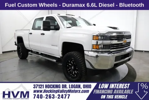 White 2018 Chevrolet Silverado 3500HD Work Truck for sale in Logan, OH