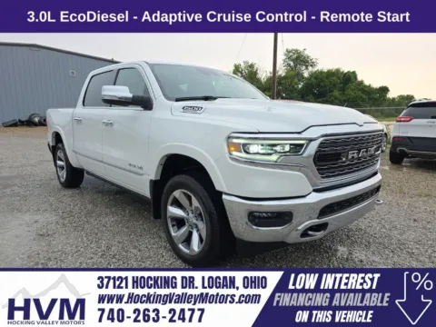 White 2021 Ram 1500 Limited for sale in Logan, OH