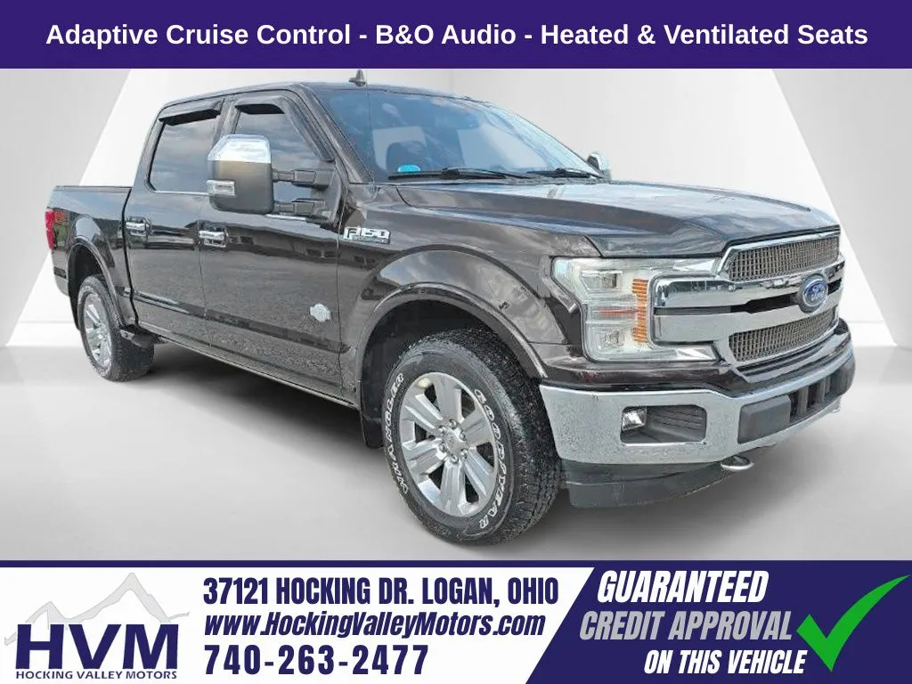 Red 2019 Ford F-150 King Ranch for sale in Logan, OH