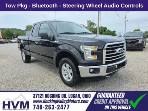 Black 2016 Ford F-150 XLT for sale in Logan, OH