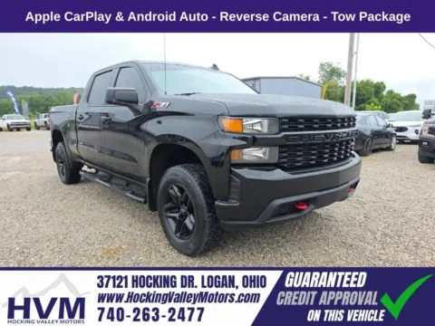 Black 2020 Chevrolet Silverado 1500 Custom Trail Boss for sale in Logan, OH