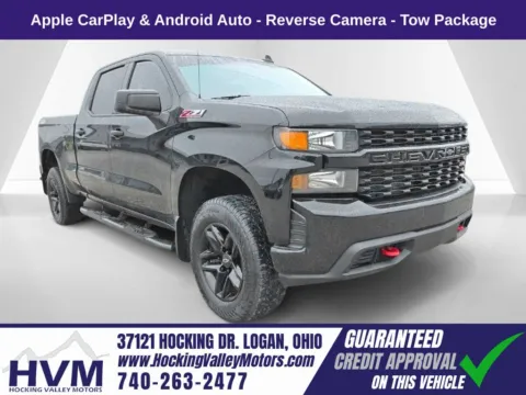 Black 2020 Chevrolet Silverado 1500 Custom Trail Boss for sale in Logan, OH