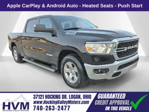 Black 2022 Ram 1500 Big Horn/Lone Star for sale in Logan, OH