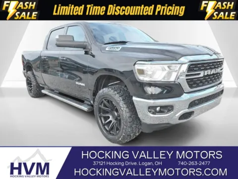 Black 2022 Ram 1500 Big Horn/Lone Star for sale in Logan, OH