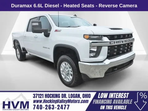 White 2023 Chevrolet Silverado 2500 HD LT for sale in Logan, OH