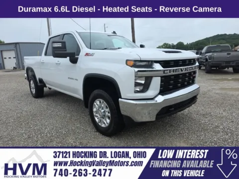 White 2023 Chevrolet Silverado 2500 HD LT for sale in Logan, OH