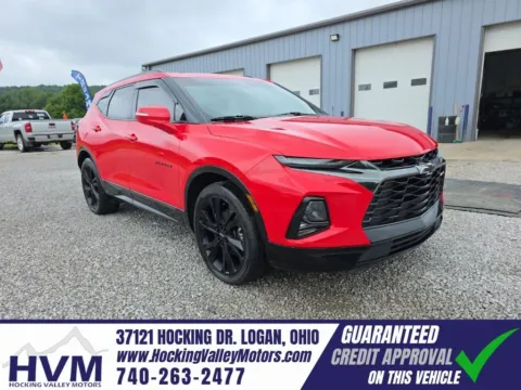 Red 2021 Chevrolet Blazer RS for sale in Logan, OH