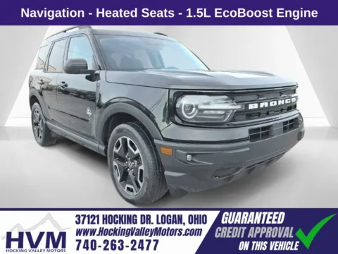 Black 2021 Ford Bronco Sport Outer Banks for sale in Logan, OH