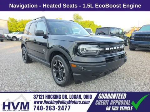 Black 2021 Ford Bronco Sport Outer Banks for sale in Logan, OH
