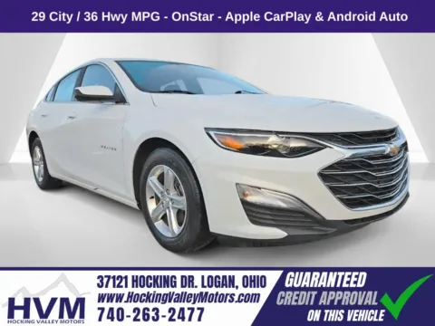 White 2022 Chevrolet Malibu LS for sale in Logan, OH