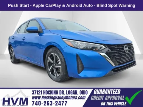 Blue 2024 Nissan Sentra SV for sale in Logan, OH