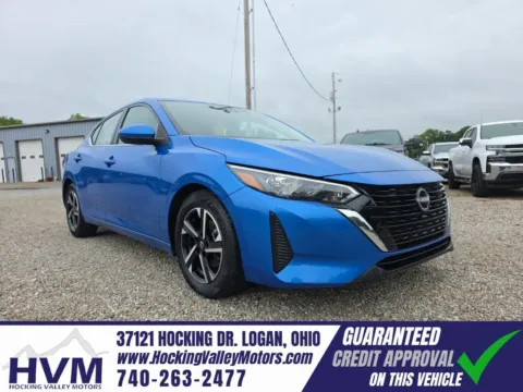 Blue 2024 Nissan Sentra SV for sale in Logan, OH