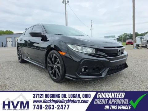 Black 2017 Honda Civic Sport for sale in Logan, OH