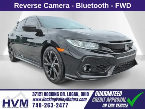 Black 2017 Honda Civic Sport for sale in Logan, OH