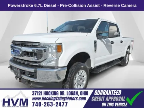 White 2021 Ford F-250SD XLT for sale in Logan, OH