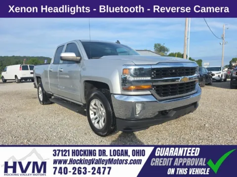 Silver 2017 Chevrolet Silverado 1500 LT for sale in Logan, OH