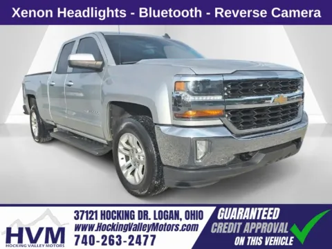 Silver 2017 Chevrolet Silverado 1500 LT for sale in Logan, OH
