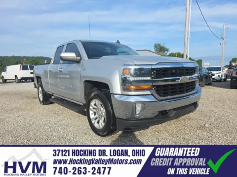 Silver 2017 Chevrolet Silverado 1500 LT for sale in Logan, OH