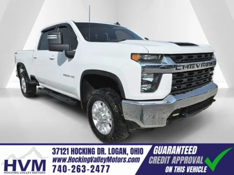 White 2021 Chevrolet Silverado 2500 HD LT for sale in Logan, OH