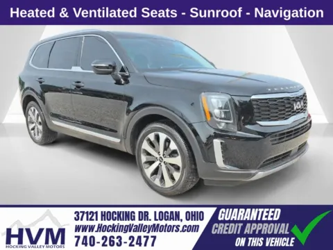 Black 2022 Kia Telluride EX for sale in Logan, OH
