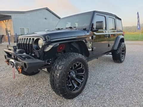 Another view of 2018 Jeep Wrangler Unlimited Sport for sale in Logan, OH at Hocking Valley Motors