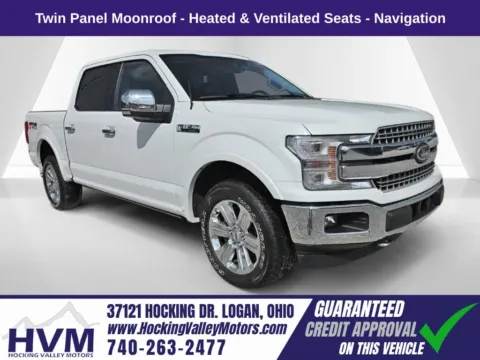 White 2020 Ford F-150 Lariat for sale in Logan, OH