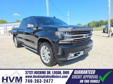 Black 2020 Chevrolet Silverado 1500 High Country for sale in Logan, OH
