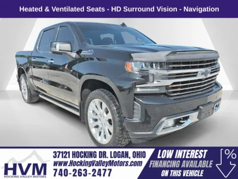 Black 2020 Chevrolet Silverado 1500 High Country for sale in Logan, OH