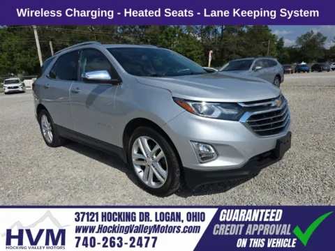 Silver 2020 Chevrolet Equinox Premier for sale in Logan, OH